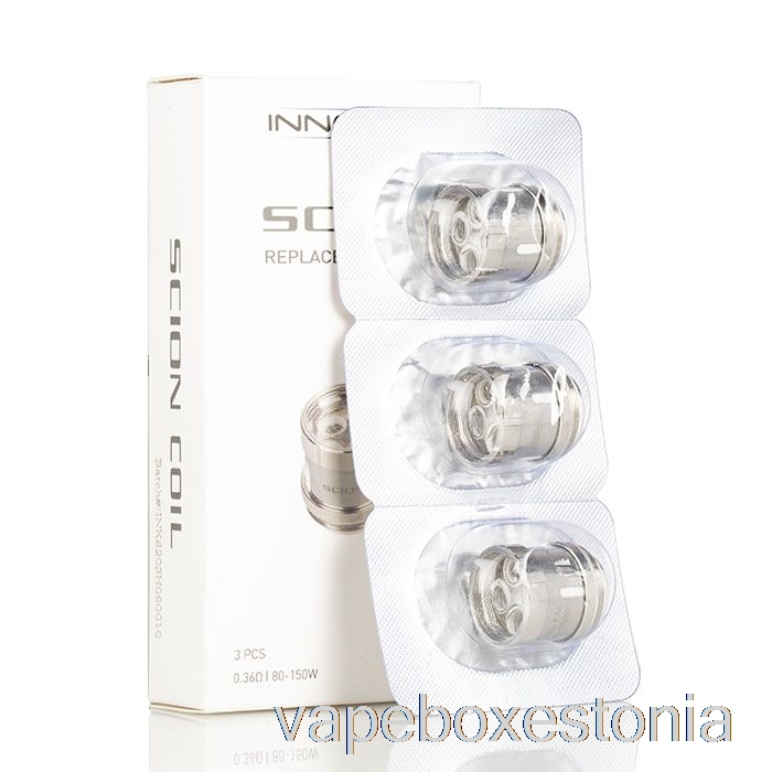 Vape Box Estonia Innokin Scion Põimiku Asenduspoolid 0,36oomi Scion Quad Coils